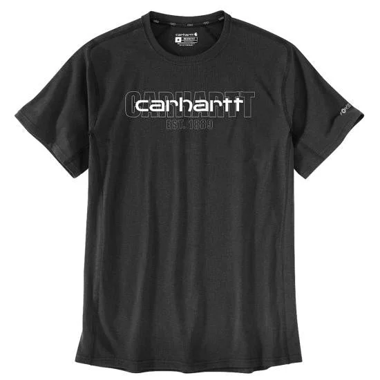 Carhartt Force Short-Sleeve Logo Graphic T-Shirt