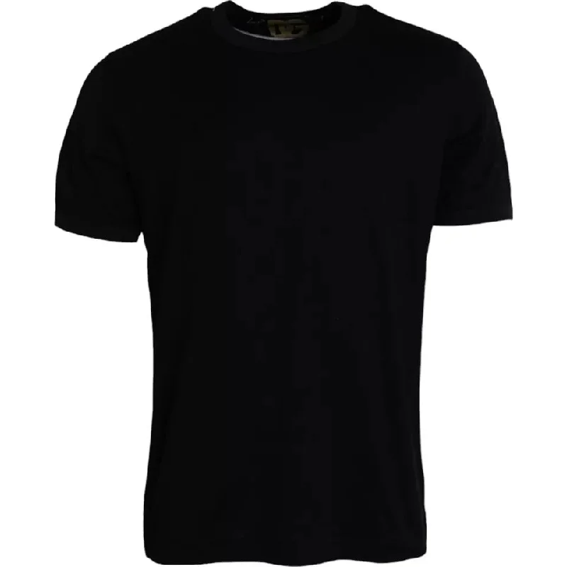 Dolce & Gabbana  Cotton Round Neck Short Sleeves Men Men's T-shirt