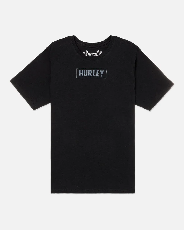 Everyday H2O-Dri Box Lines Slub Short Sleeve Tee