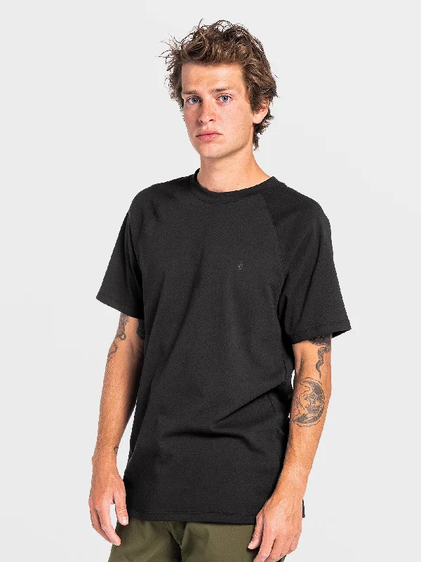 Hazard Pro Crew Short Sleeve - Black