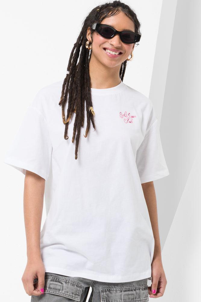 Oversized Short Sleeve T-Shirt White