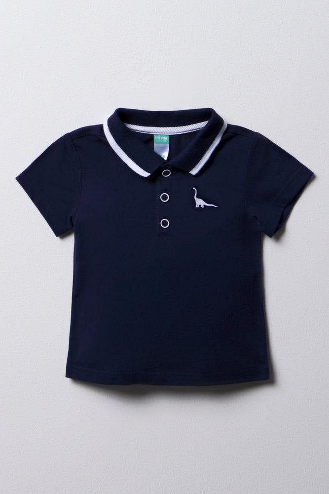 Short Sleeve Golfer Navy