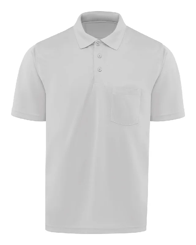 Short Sleeve Performance Knit Pocket Polo