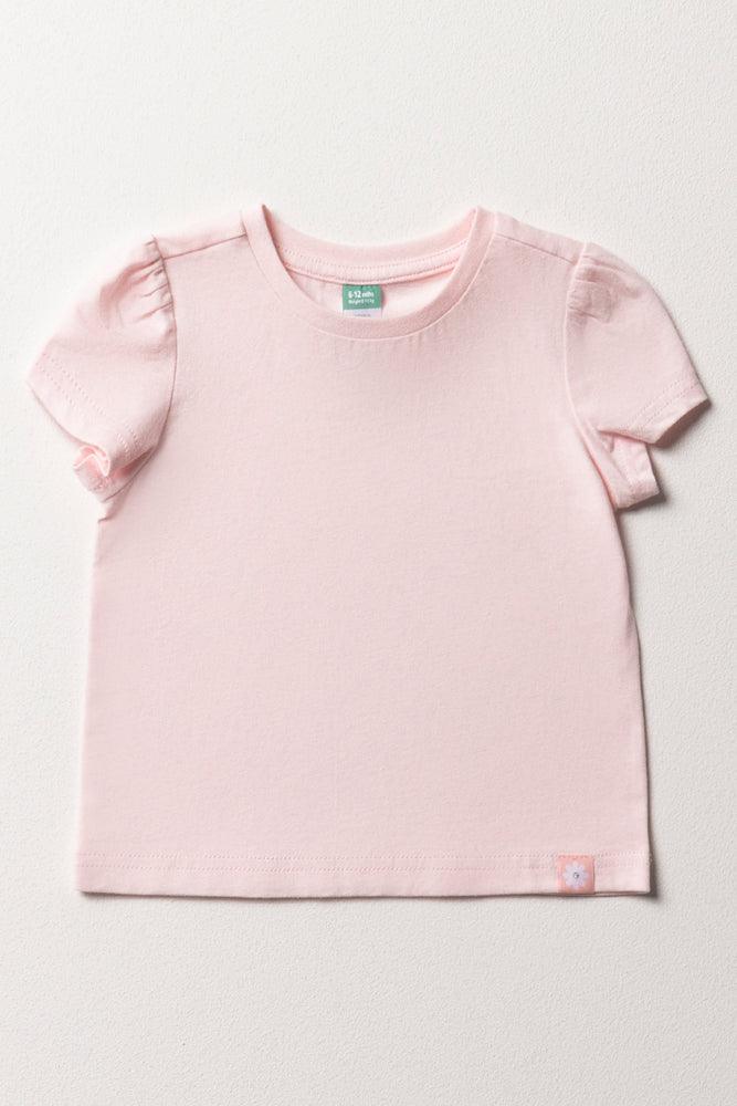 Short Sleeve T-Shirt Light Pink