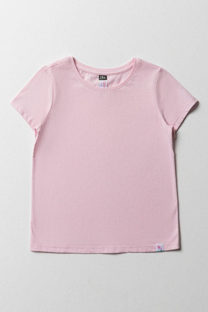 Short Sleeve T-Shirt Light Pink