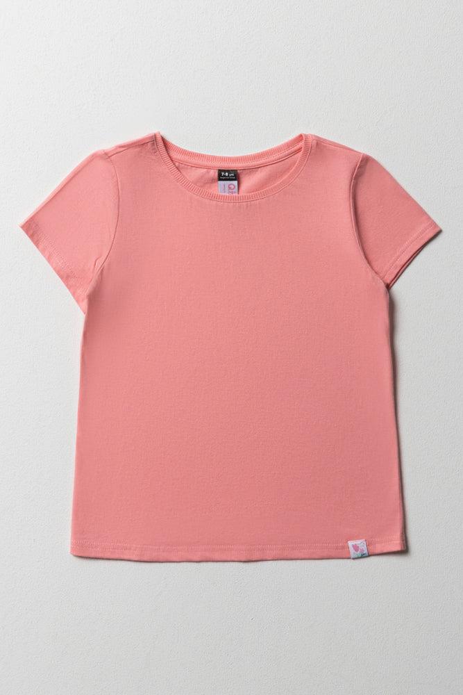 Short Sleeve T-Shirt Peach