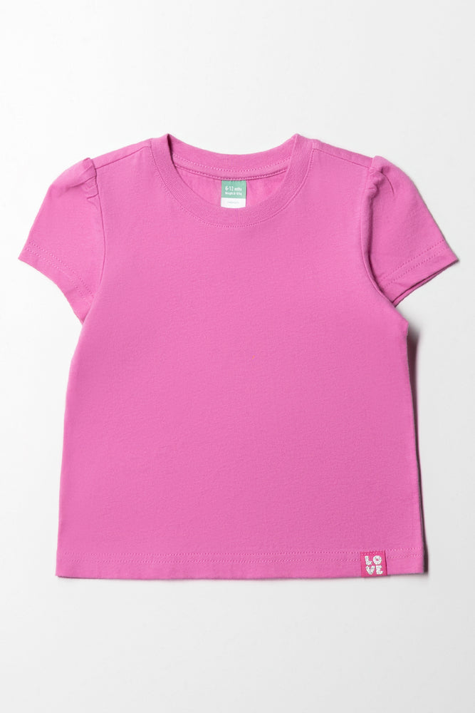 Short Sleeve T-Shirt Pink