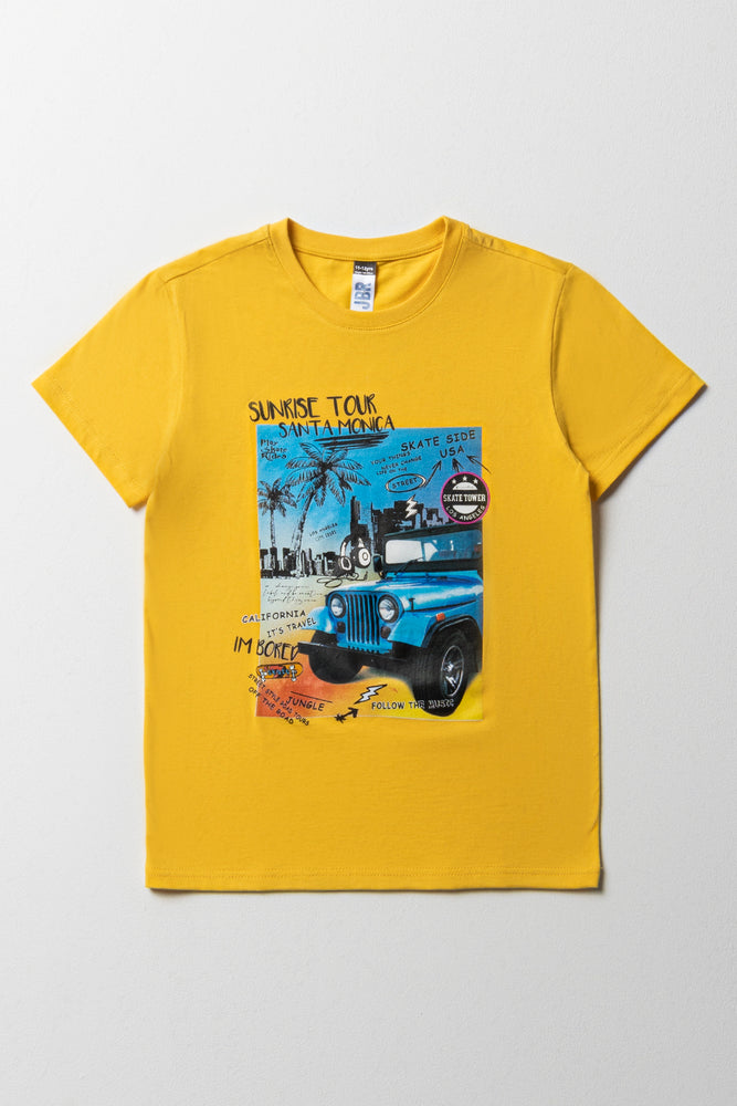 Short Sleeve T-Shirt Yellow