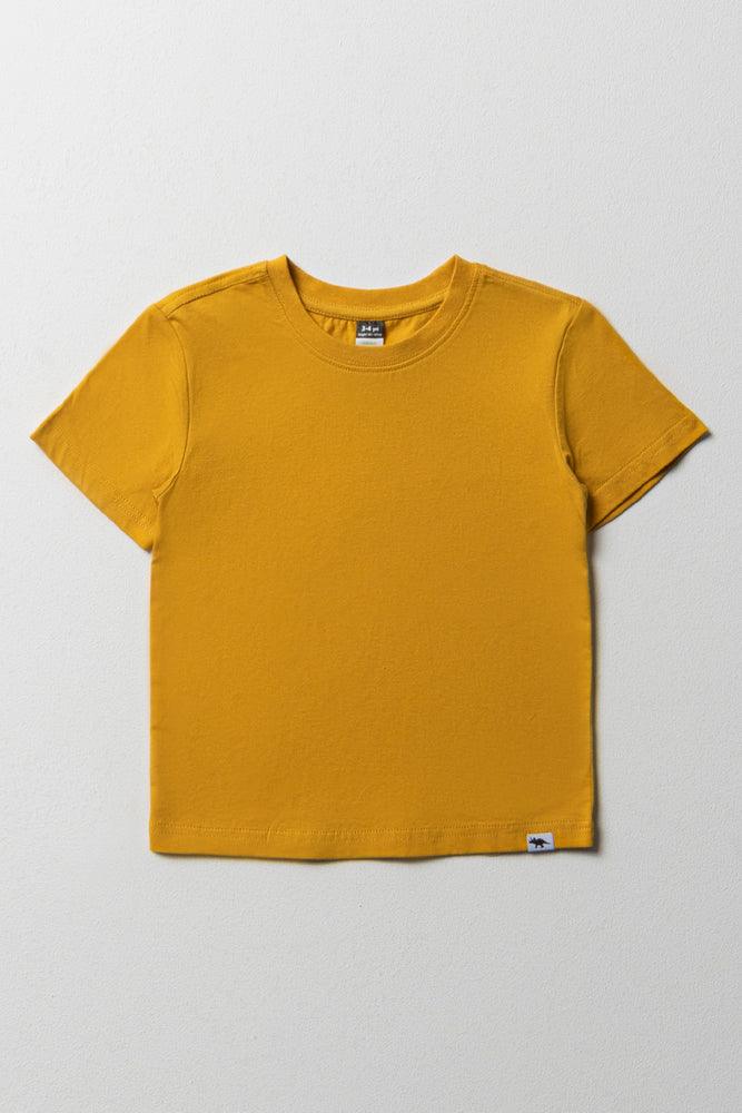 Short Sleeve T-Shirt Yellow