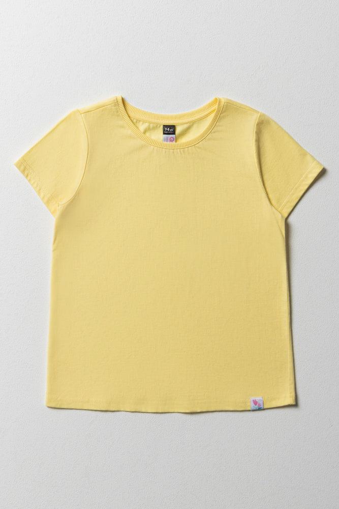 Short Sleeve T-Shirt Yellow