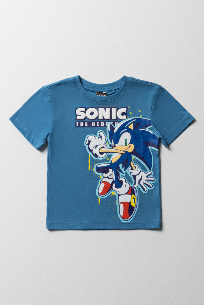 Sonic Short Sleeve T-Shirt Blue