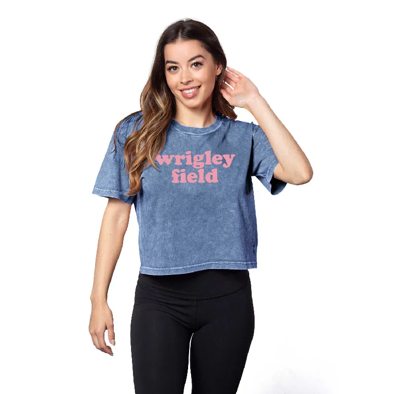 Wrigley Field Women's Short And Sweet Retro T-Shirt