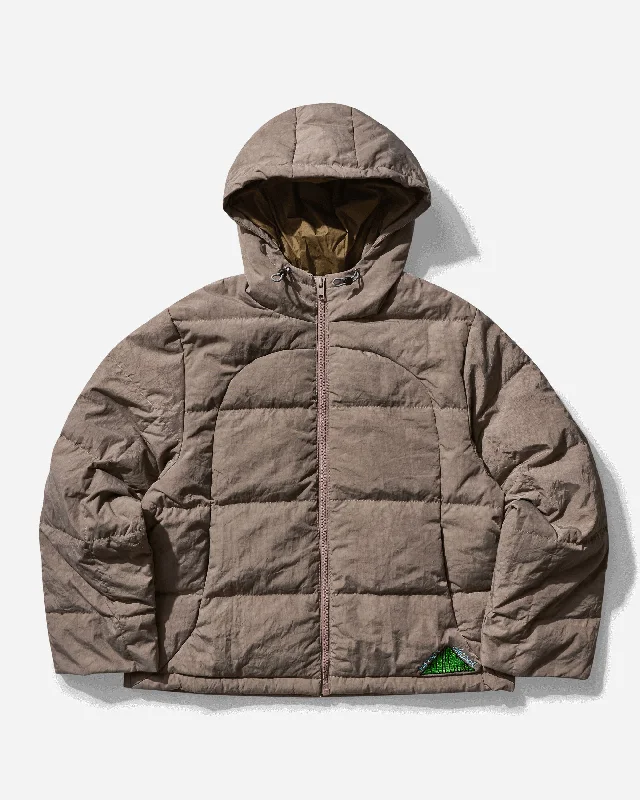 Men's Dimension Puffer Jacket Tan