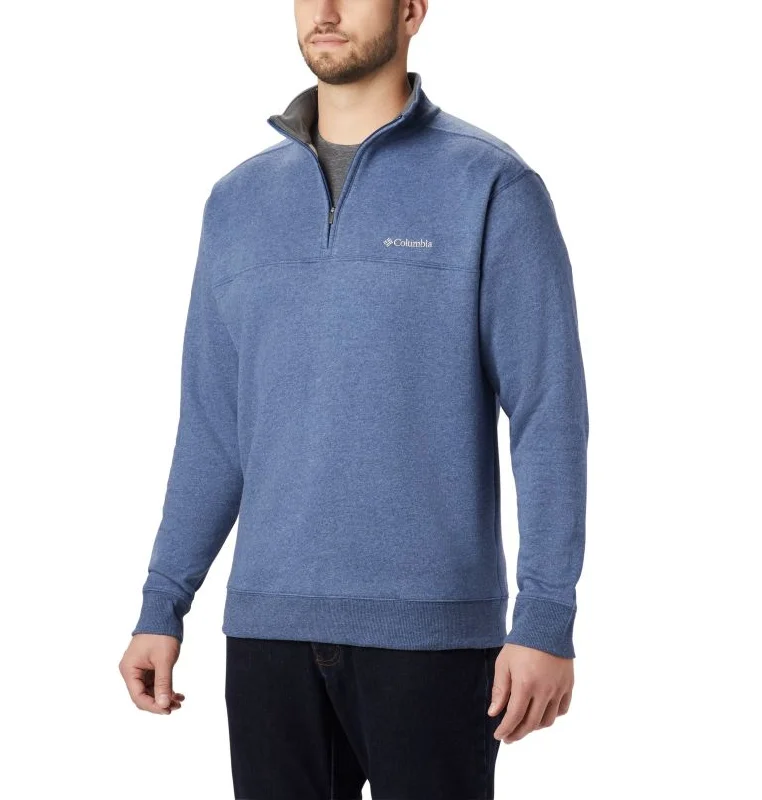 Men's Hart Mountain II Half-Zip Sweatshirt - Carbon Heather