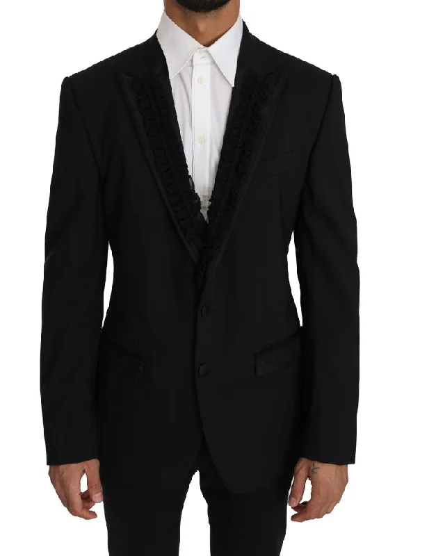 Dolce & Gabbana Elegant  Slim Fit Martini Blazer Men's Jacket