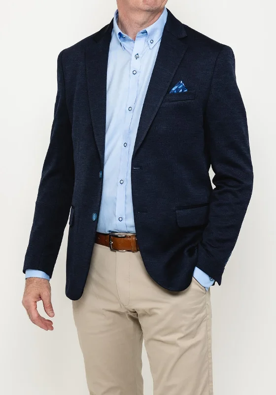 Icon Slim Fit Blazer Jacket, Navy