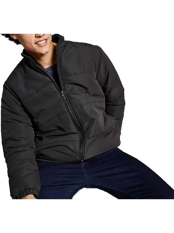 Mens Short Cold Weather Puffer Jacket