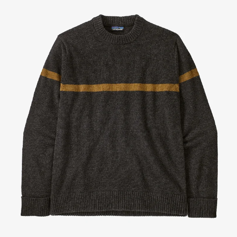 Men's Recycled Wool-Blend Sweater - Tableland: Forge Grey