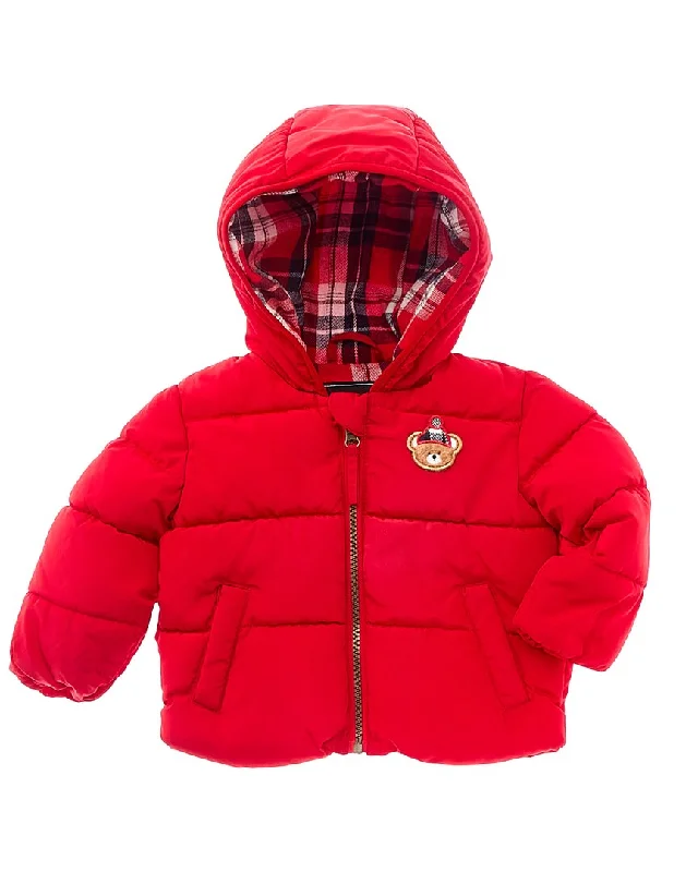 Rothschild Kids Plaid-Lined Puffer Jacket