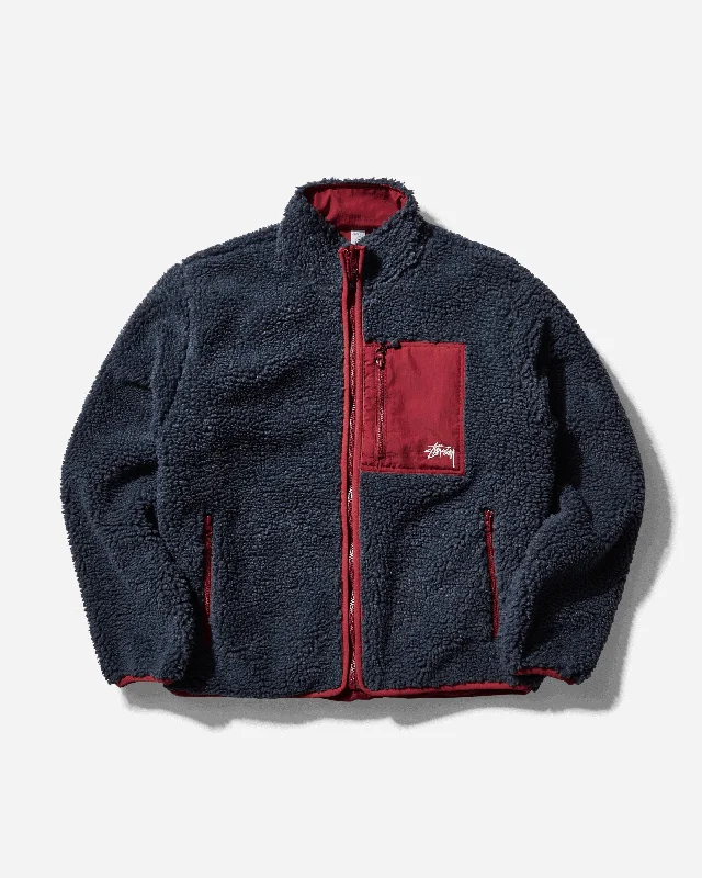 Sherpa Reversible Jacket Smoke Grey