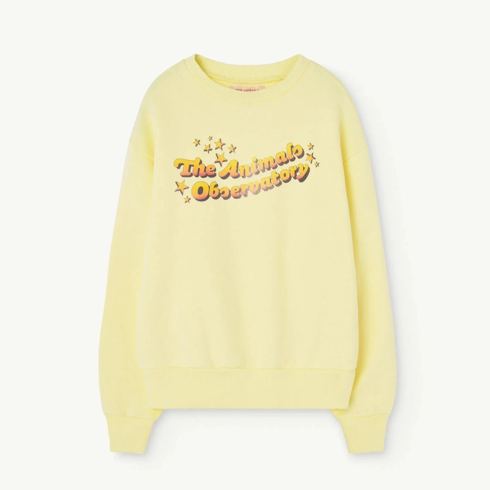 THE ANIMALS OBSERVATORY Kids Soft Yellow Bear Sweatshirt