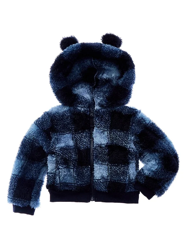 Wippette Buffalo Check Double Sherpa Jacket