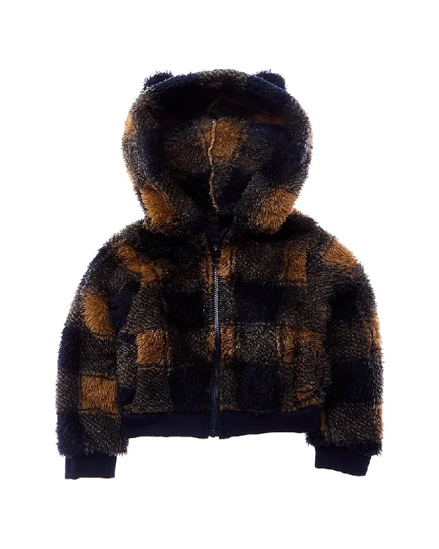 Wippette Buffalo Check Double Sherpa Jacket