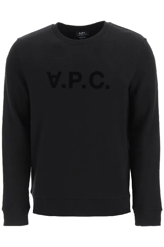 A.p.c. flock v.p.c. logo sweatshirt