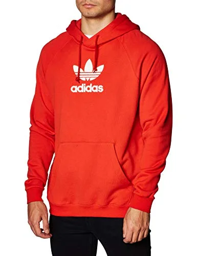 Adidas Herren ADICLR PRM Hood Sweatshirt, Lush red, L