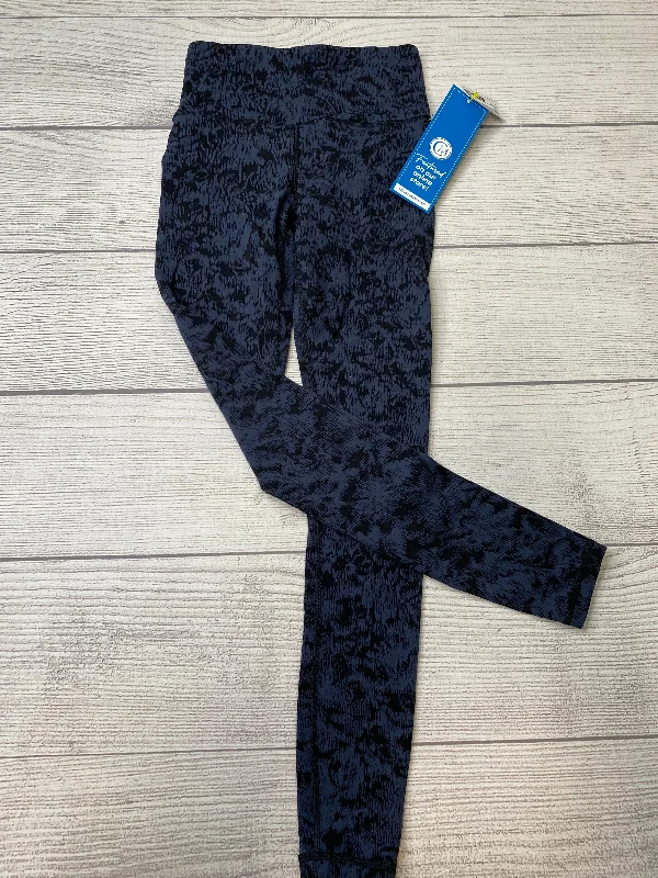 Blue Athletic Leggings Athleta, Size Xs