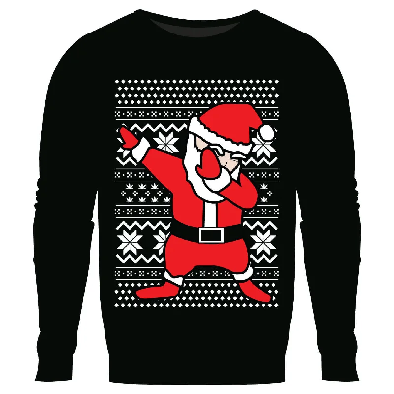 Dabbin' Santa Ugly Christmas Sweatshirt