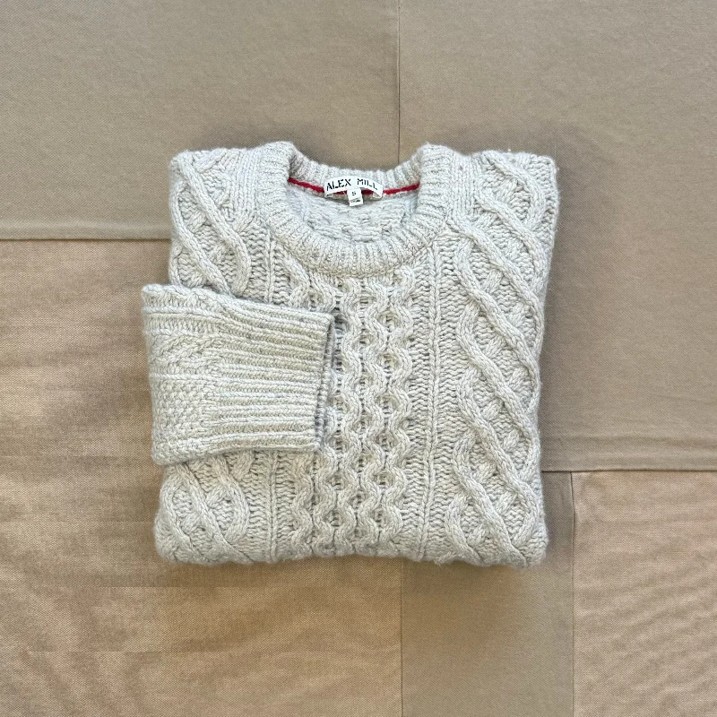 Donegal Fisherman Sweater, Oatmeal