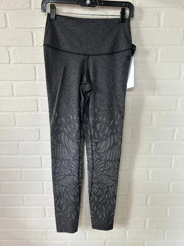 Grey Athletic Leggings The North Face, Size 8