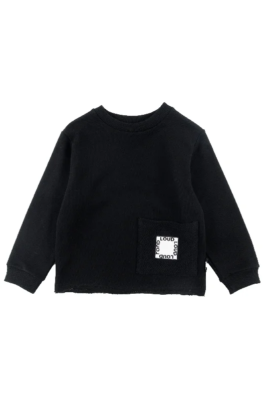 Loud Black Feel Box Sweater