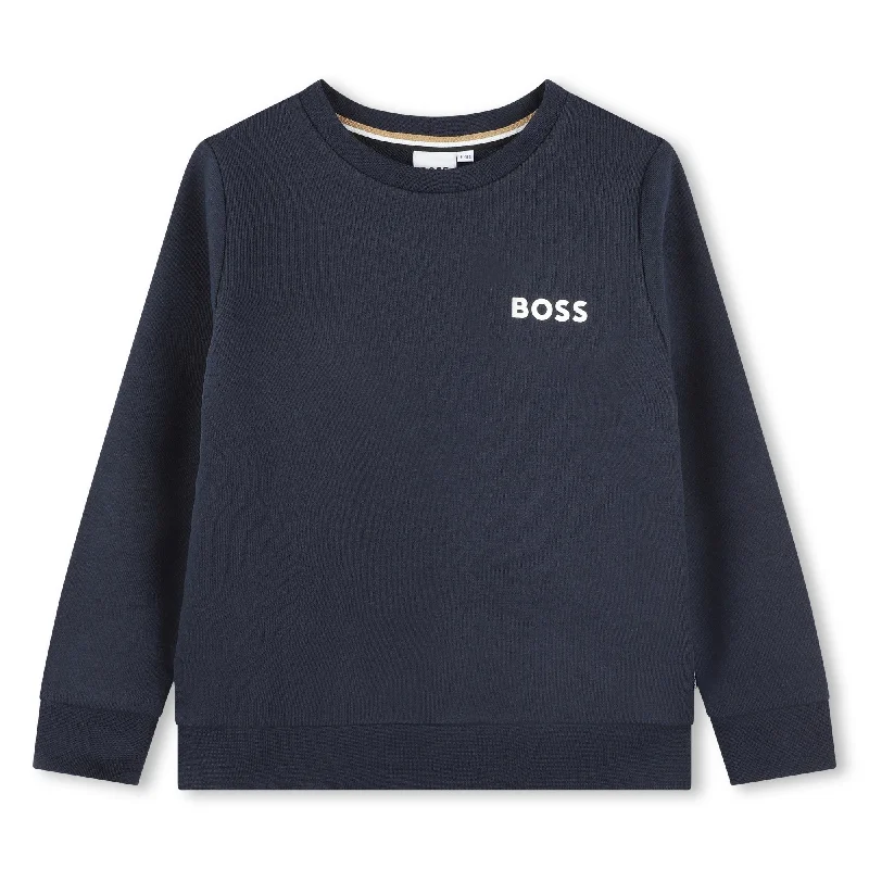 Navy Logo Sweatshirt