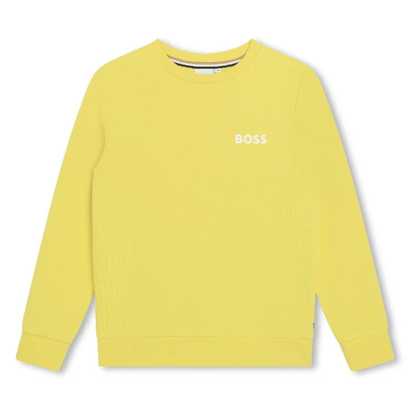 Yellow Logo Sweatshirt